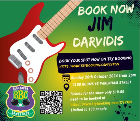 Jim Darvidis THIS SUNDAY!